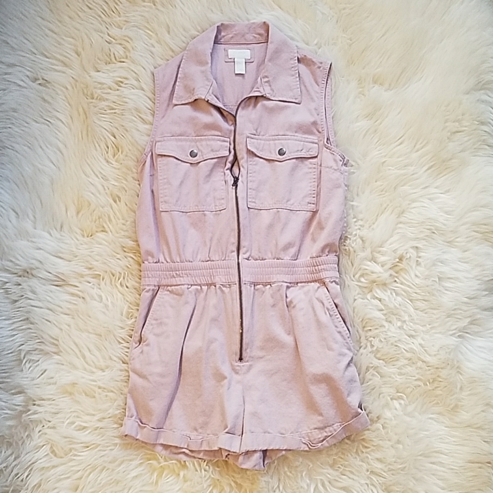 Pink romper
